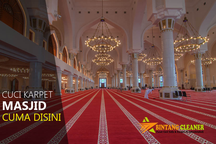 Cuci Karpet Masjid Harga Murah