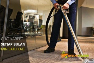 Cuci Karpet Kantor 1 Bulan Sekali