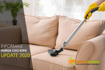 Harga Cuci Sofa Terbaru 2020